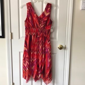 Beautiful Sleeveless Summer Dress by Rabbit Size 10P